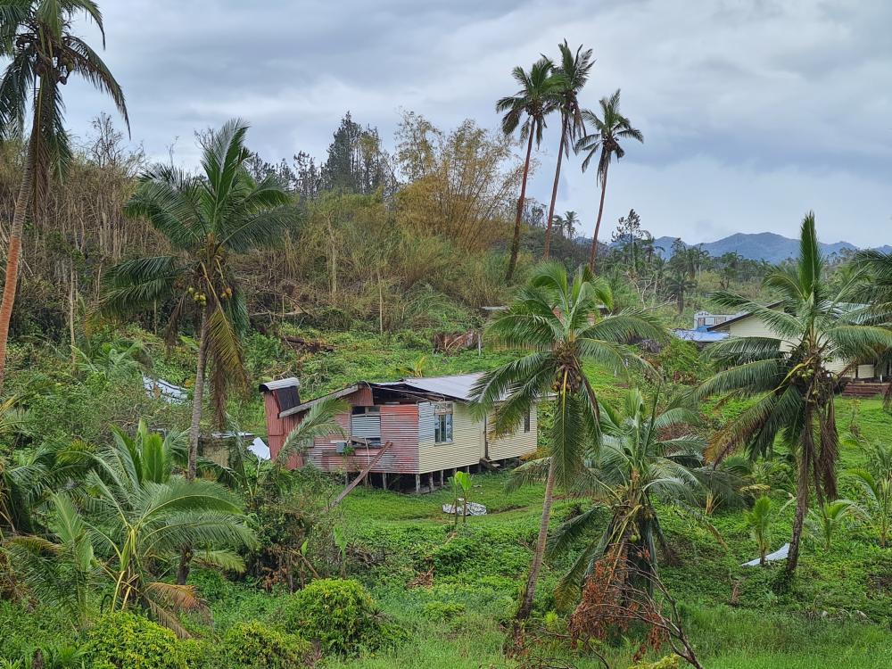 Nakorovatu health centre - ETC connectivity assessment conducted on 27 December. Photo: ETC/WFP