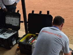 Gilles Hoffman gets to work Gilles Hoffman gets to work