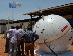 Once inflated, participants make some final adjustments to the Rapid Deployment Kit. Once inflated, participants make some final adjustments to the Rapid Deployment Kit.
